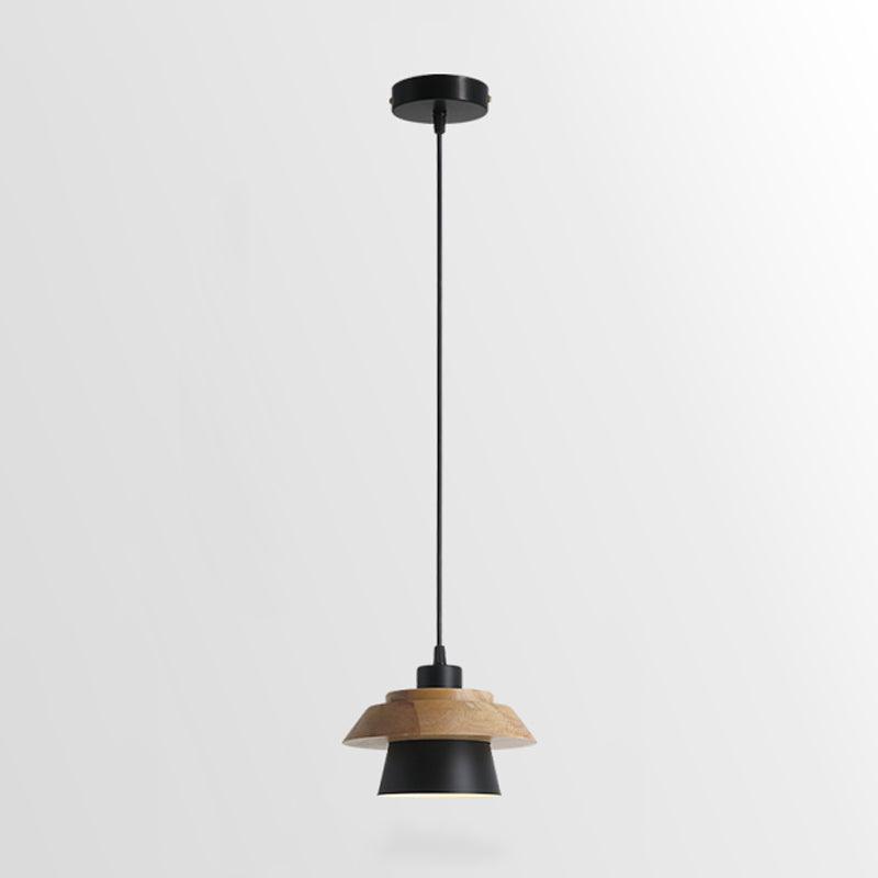 Stone Wood-pendellampe — Nordisk design, justerbar ledning