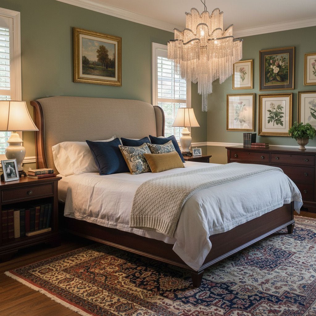 Stream Chain Chandelier — Cascading Link Design, Gold & Silver Finishes