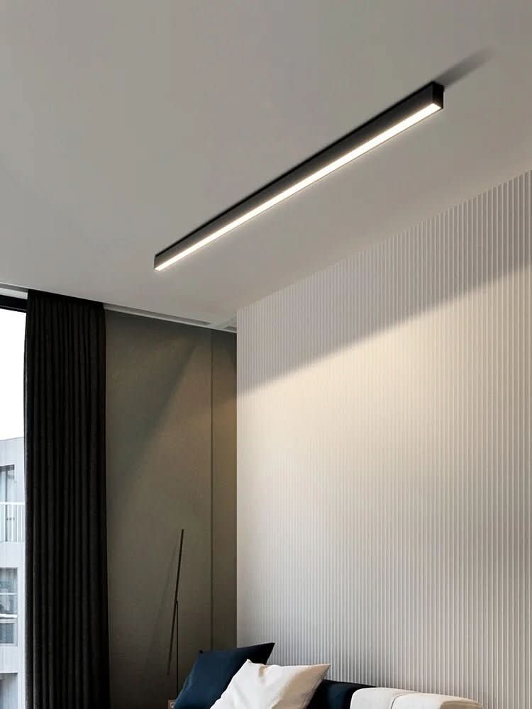 LumaGlow LED stropní svítidlo v minimalistickém severském designu pro moderní prostory