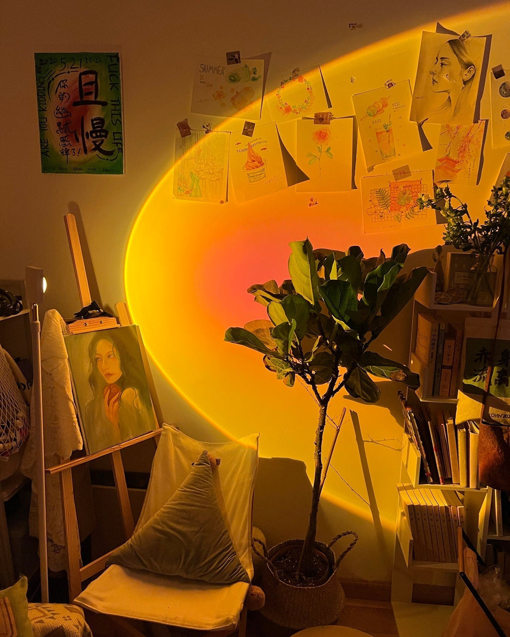 NovaLume Sunset gulvlampe fra NovaLume belysningskollektion