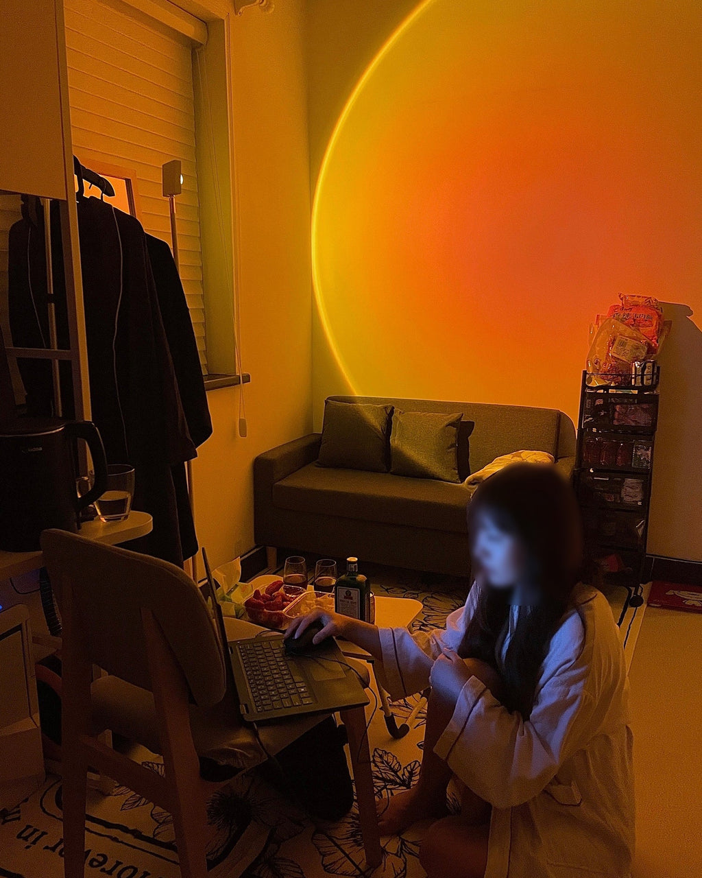 NovaLume Sunset gulvlampe fra NovaLume belysningskollektion