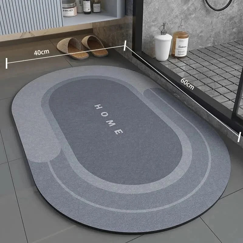 Alfombrilla de baño superabsorbente NovaGuard 40x60 cm antideslizante y cómoda
