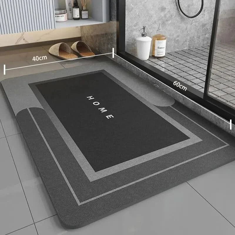 Alfombrilla de baño superabsorbente NovaGuard 40x60 cm antideslizante y cómoda