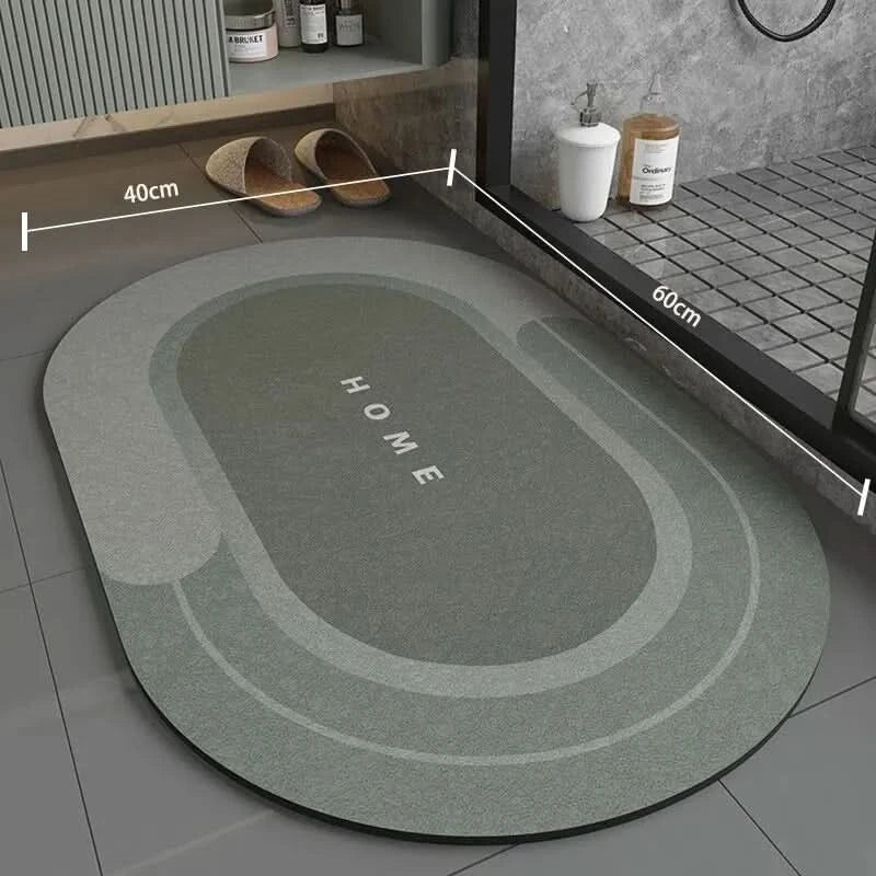 Alfombrilla de baño superabsorbente NovaGuard 40x60 cm antideslizante y cómoda
