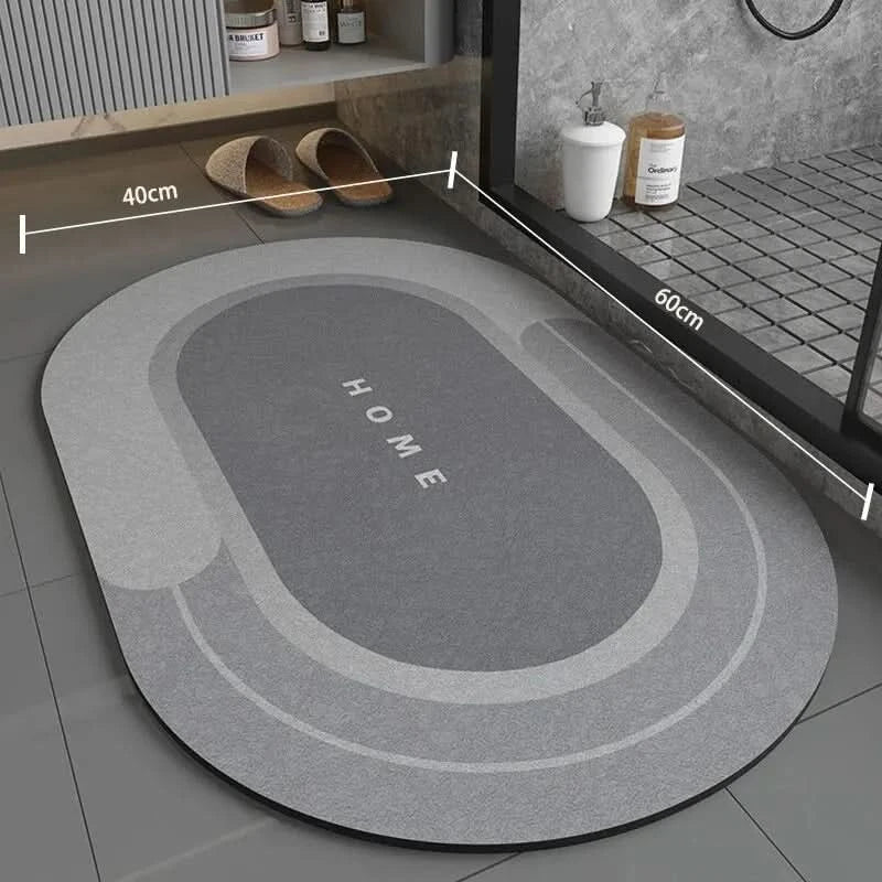 Alfombrilla de baño superabsorbente NovaGuard 40x60 cm antideslizante y cómoda