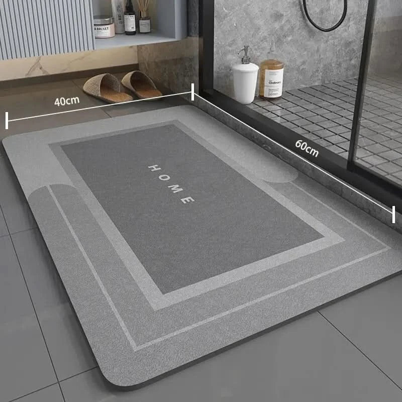 Alfombrilla de baño superabsorbente NovaGuard 40x60 cm antideslizante y cómoda