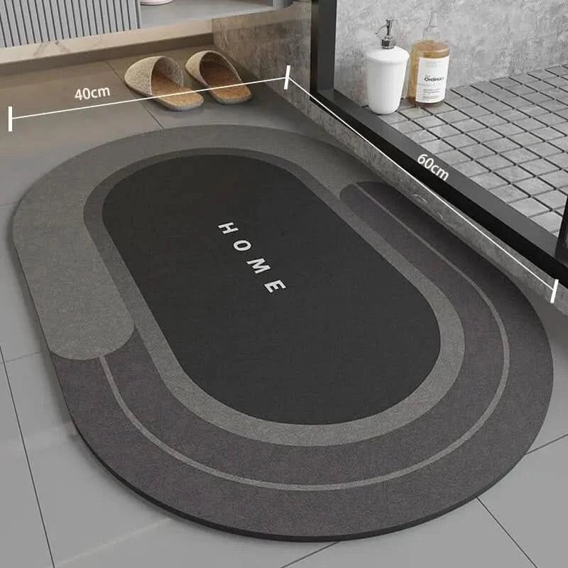 Alfombrilla de baño superabsorbente NovaGuard 40x60 cm antideslizante y cómoda