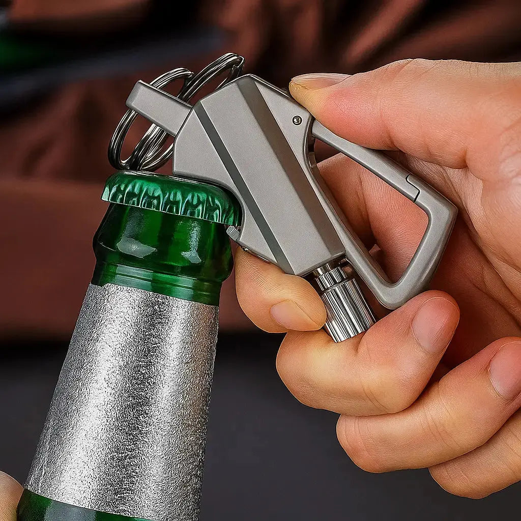 Penyalur Api Survival Kuat TrailGuard Dengan Pembuka Botol Untuk Dibawa Pergi