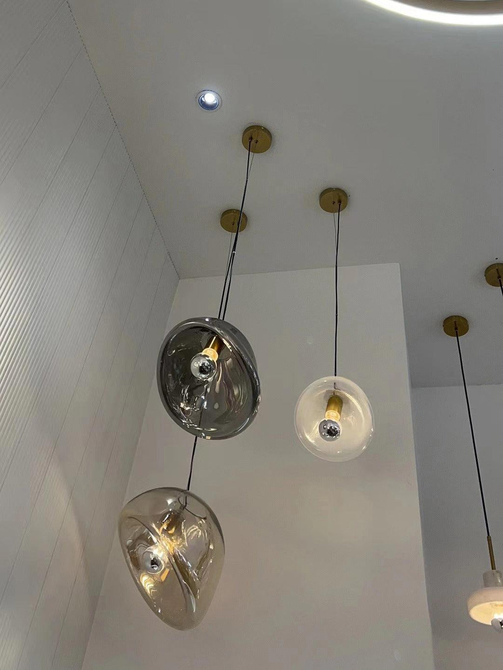 Lawson minimalistische Pendelleuchte aus Klarglas