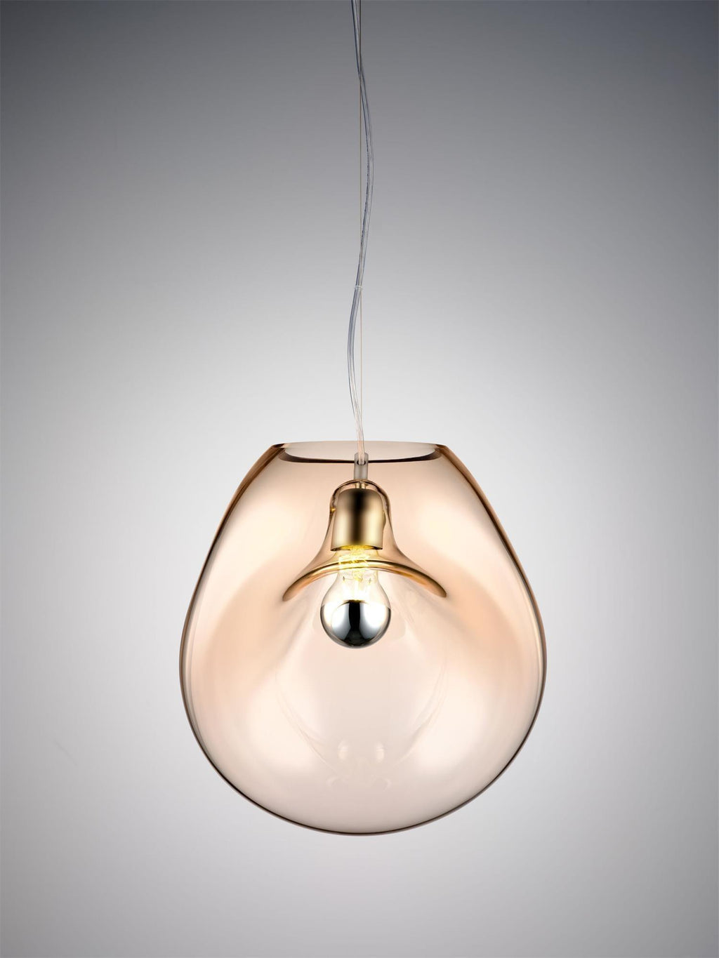Lawson minimalistische Pendelleuchte aus Klarglas