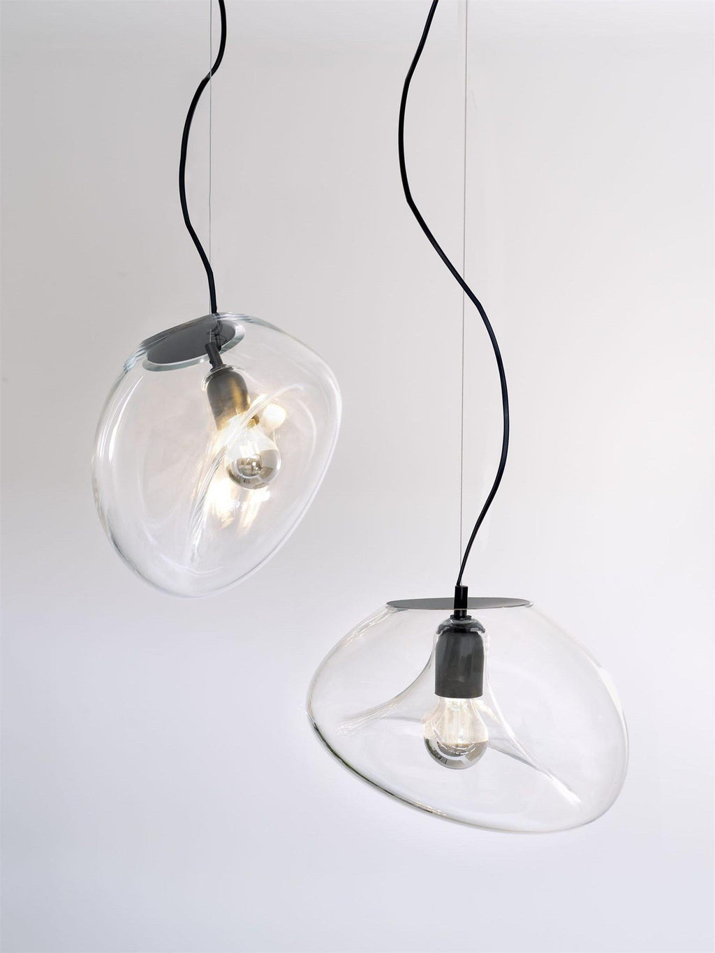 Lawson minimalistische Pendelleuchte aus Klarglas