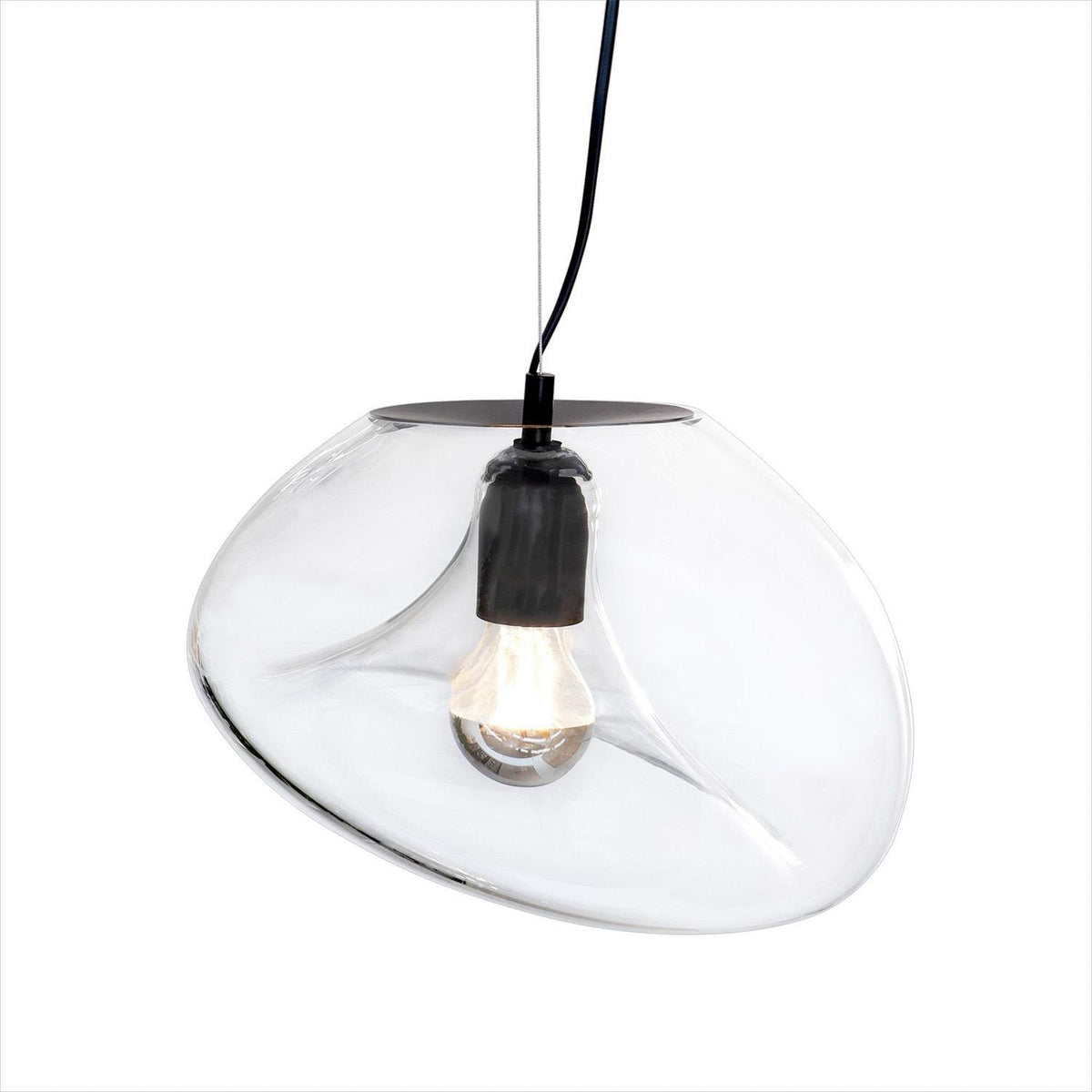 Lawson minimalistische Pendelleuchte aus Klarglas