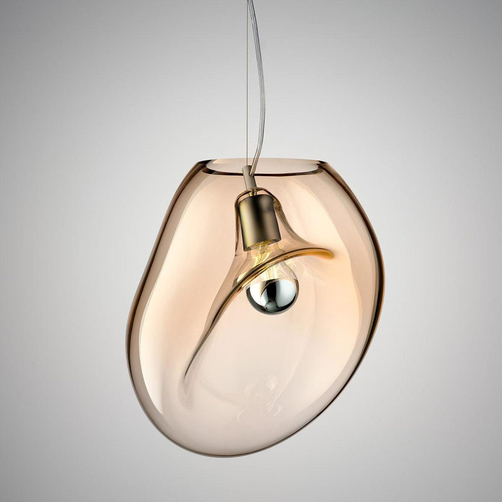 Lawson minimalistische Pendelleuchte aus Klarglas