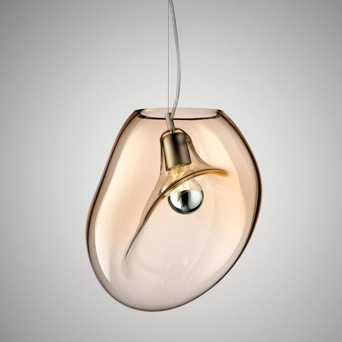 Lawson minimalistische Pendelleuchte aus Klarglas