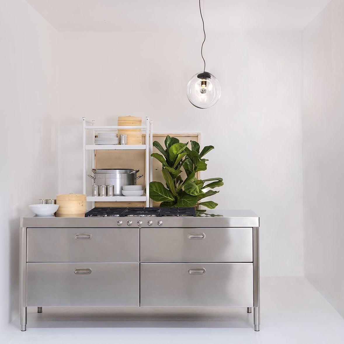 Lawson minimalistische Pendelleuchte aus Klarglas