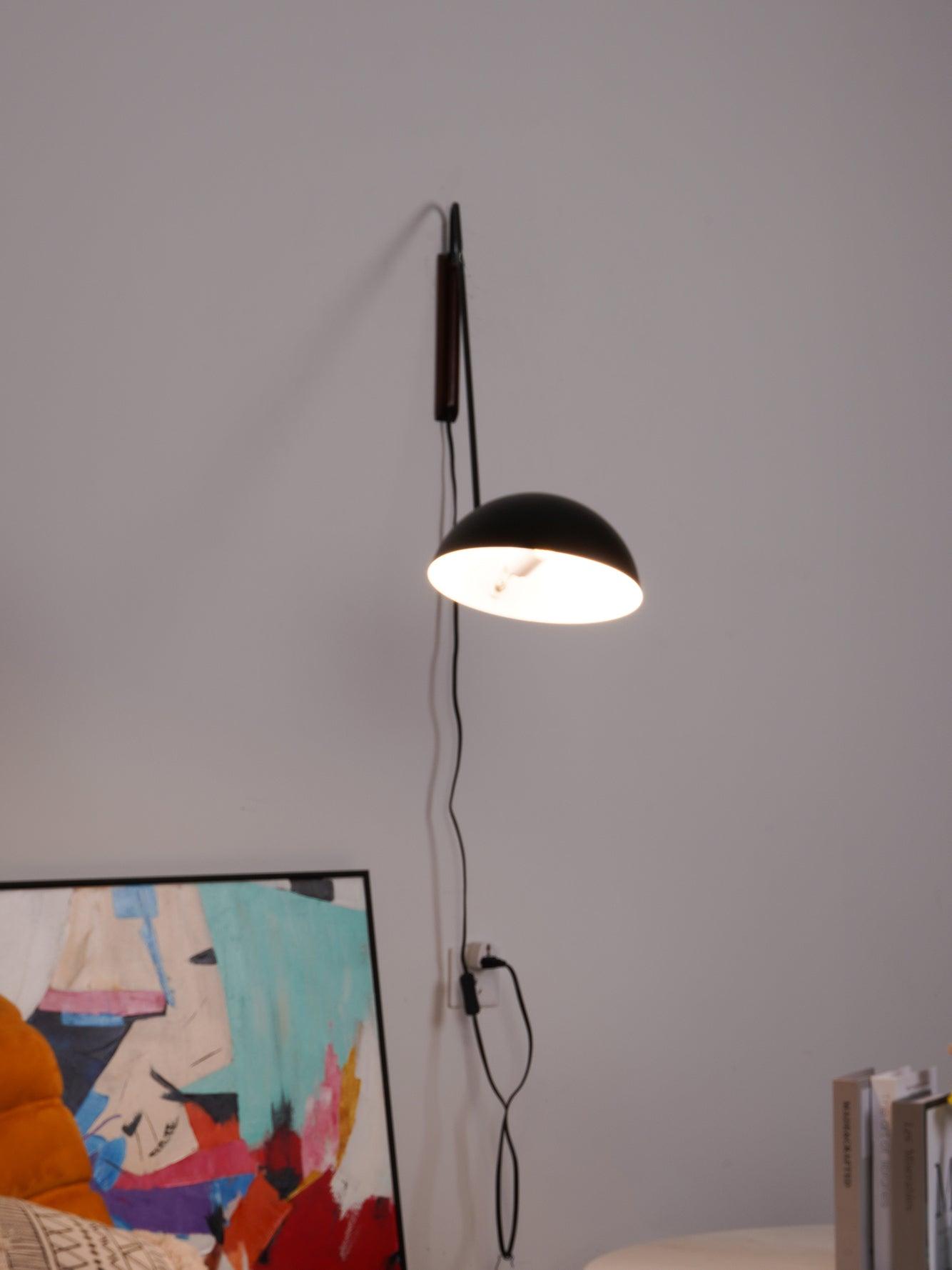 Swing Dome Plug-In Wall Light