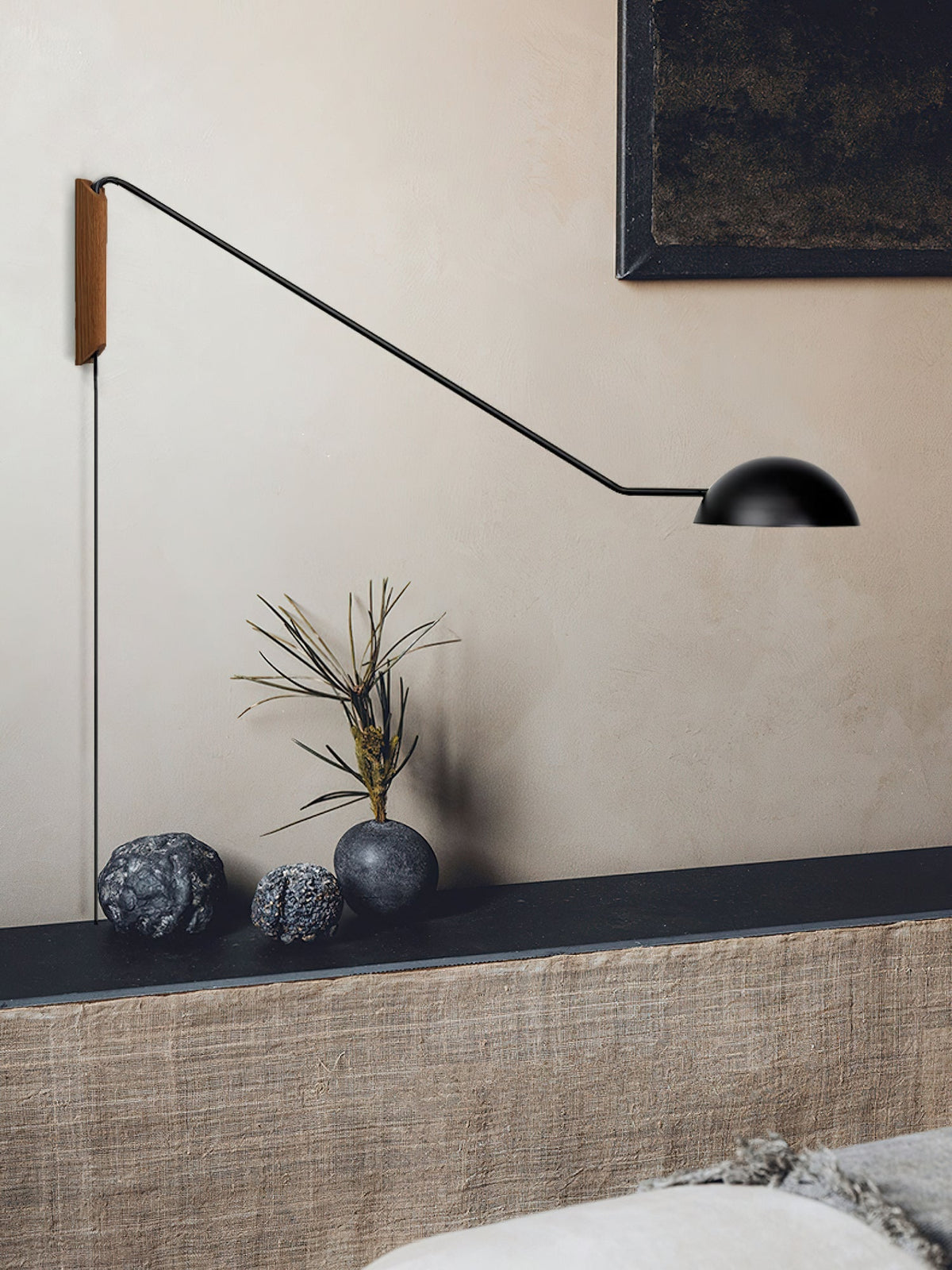 Swing Dome Plug-In Wall Light