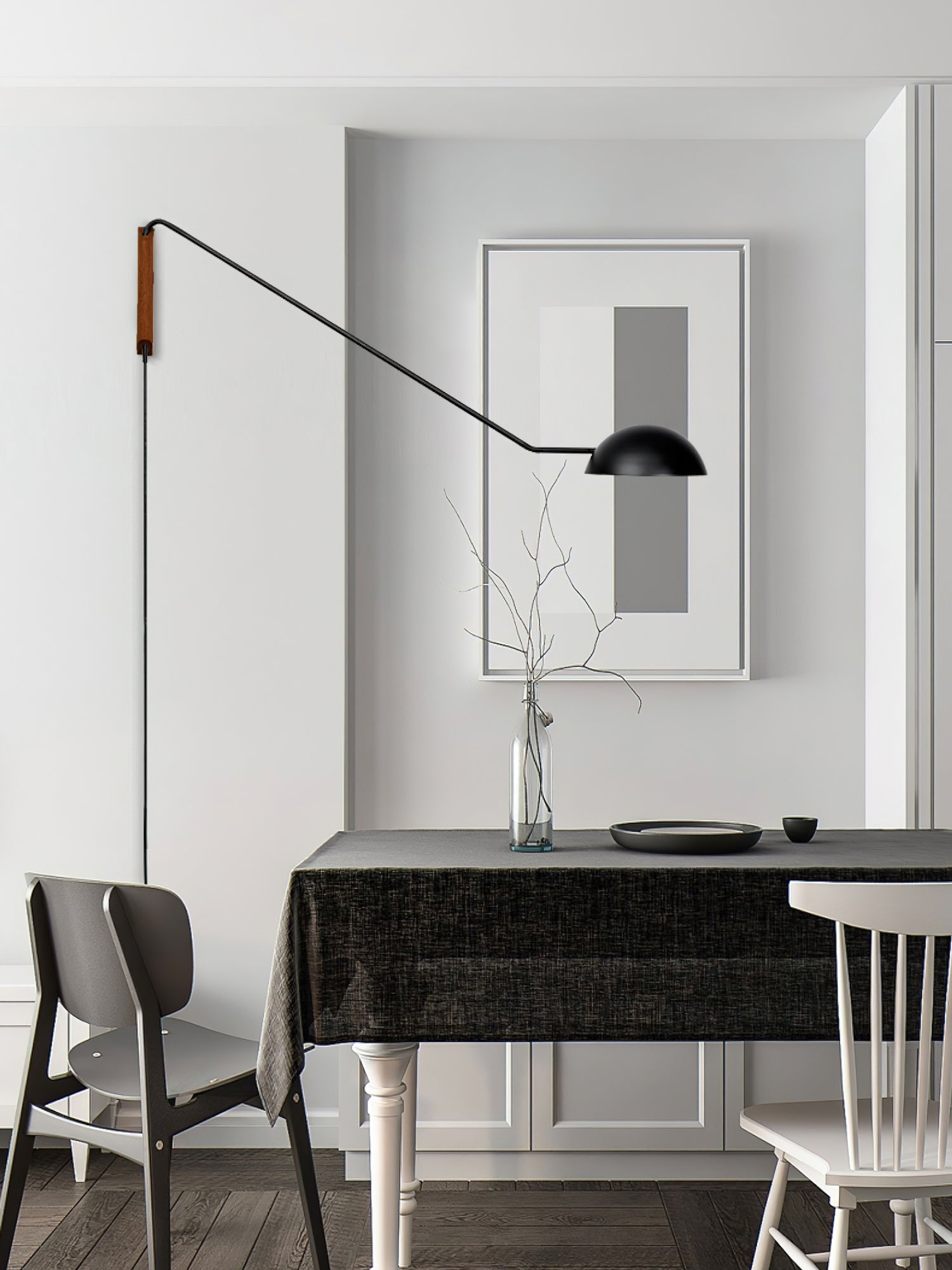 Swing Dome Plug-In Wall Light