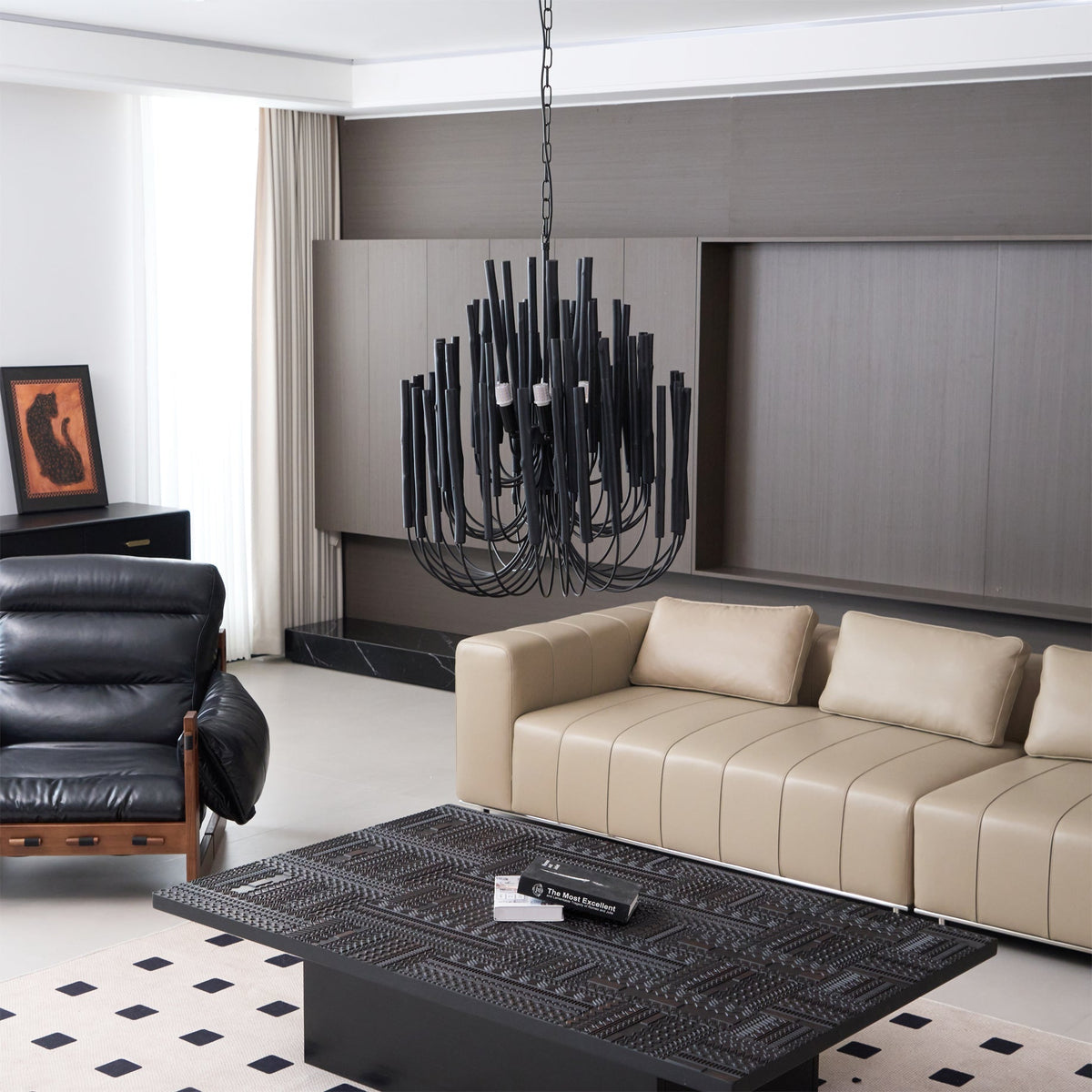 Swinton Chandelier — Tiered Sculptural Pendant