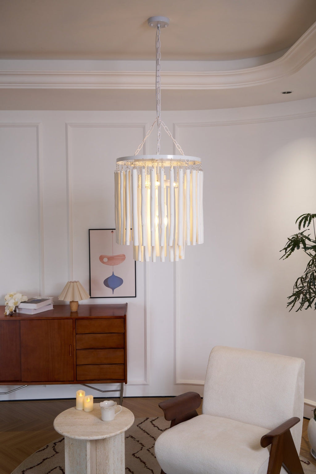 Swinton Chandelier — Tiered Sculptural Pendant