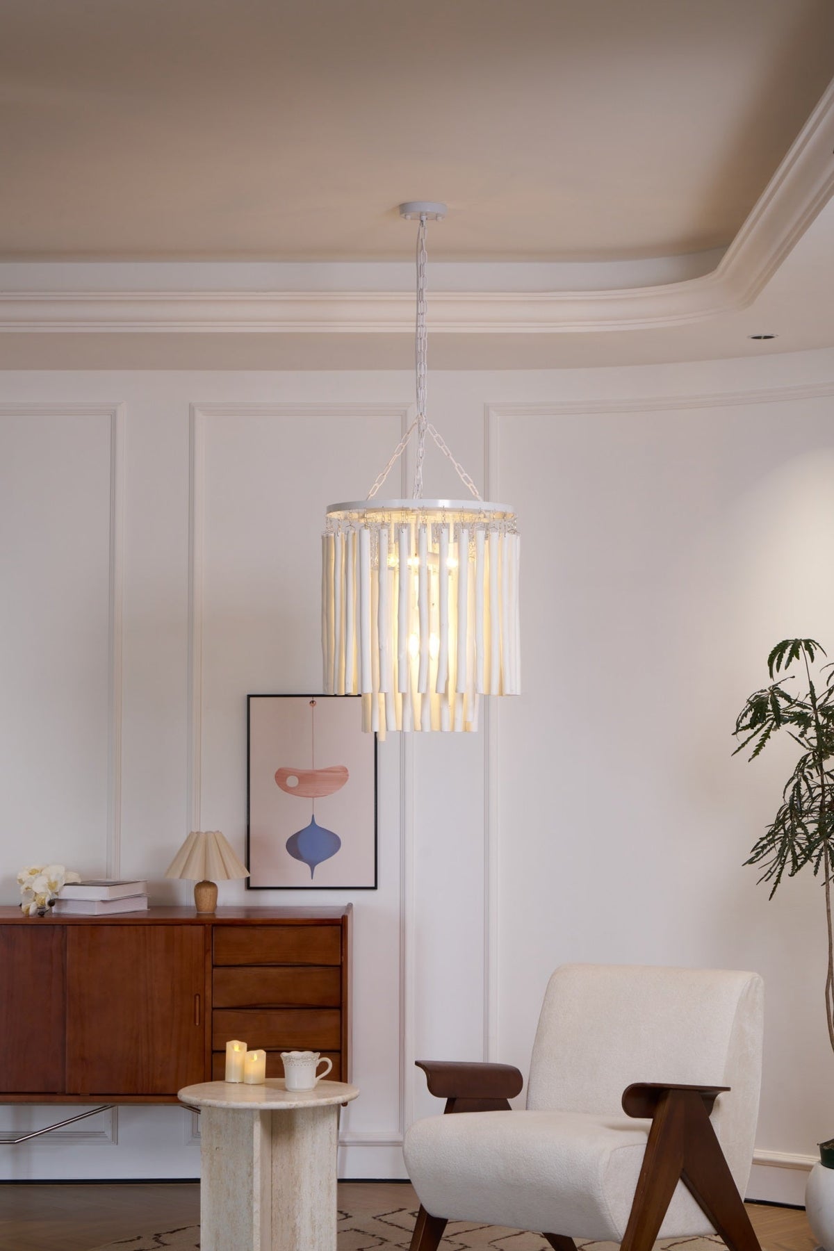 Swinton Chandelier — Tiered Sculptural Pendant