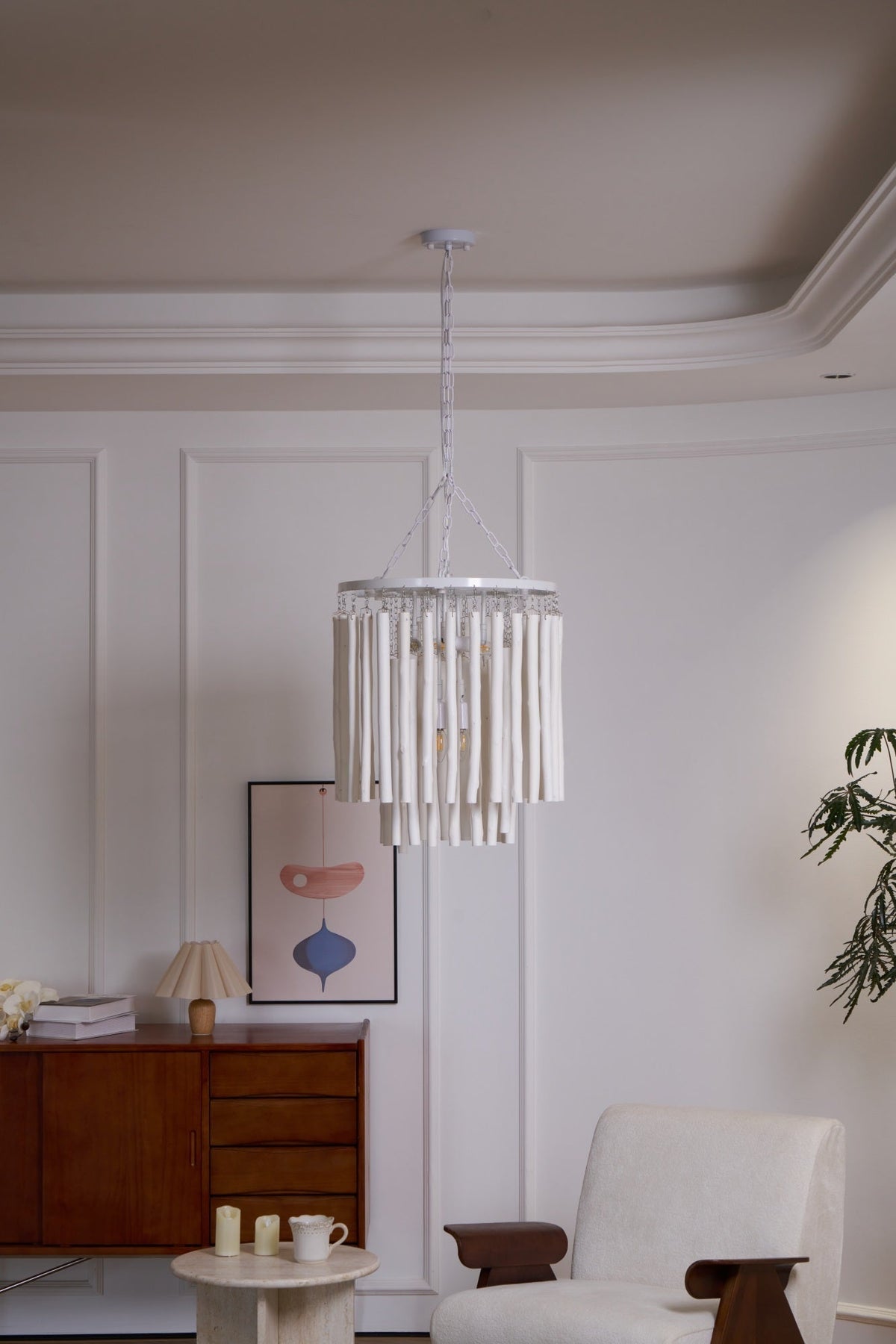 Swinton Chandelier — Tiered Sculptural Pendant