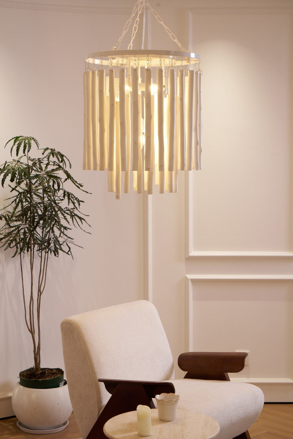 Swinton Chandelier — Tiered Sculptural Pendant