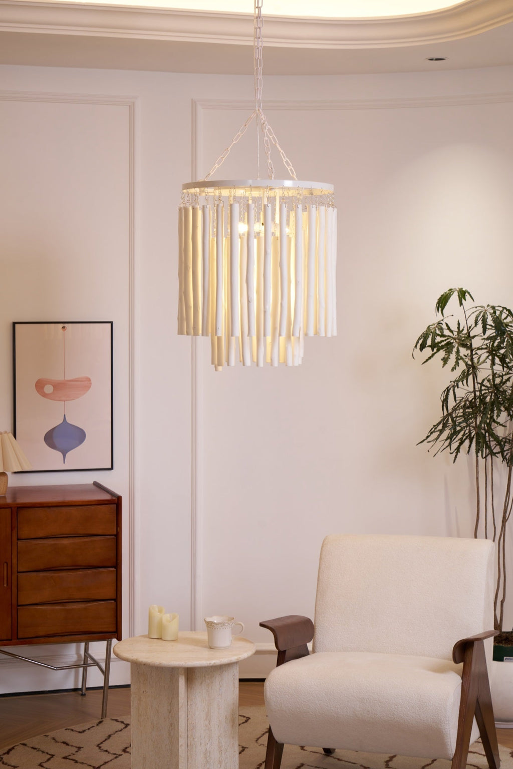 Swinton Chandelier — Tiered Sculptural Pendant