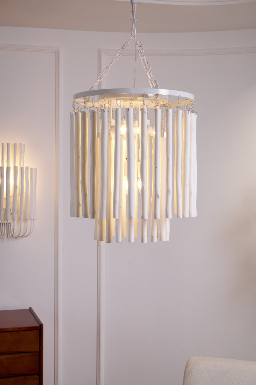 Swinton Chandelier — Tiered Sculptural Pendant