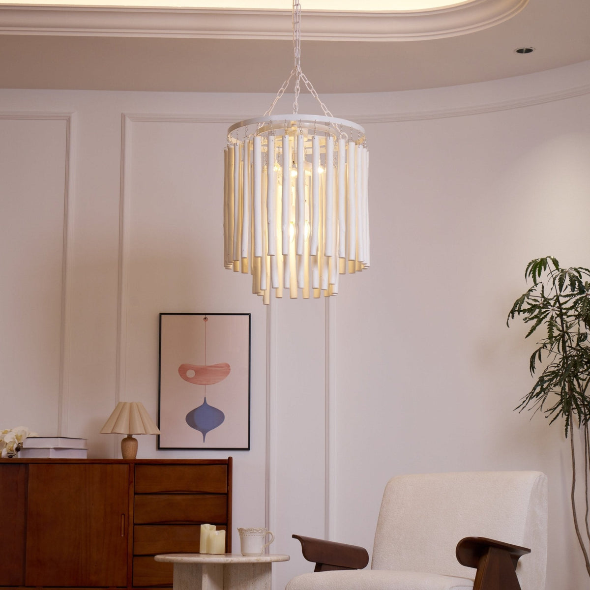 Swinton Chandelier — Tiered Sculptural Pendant