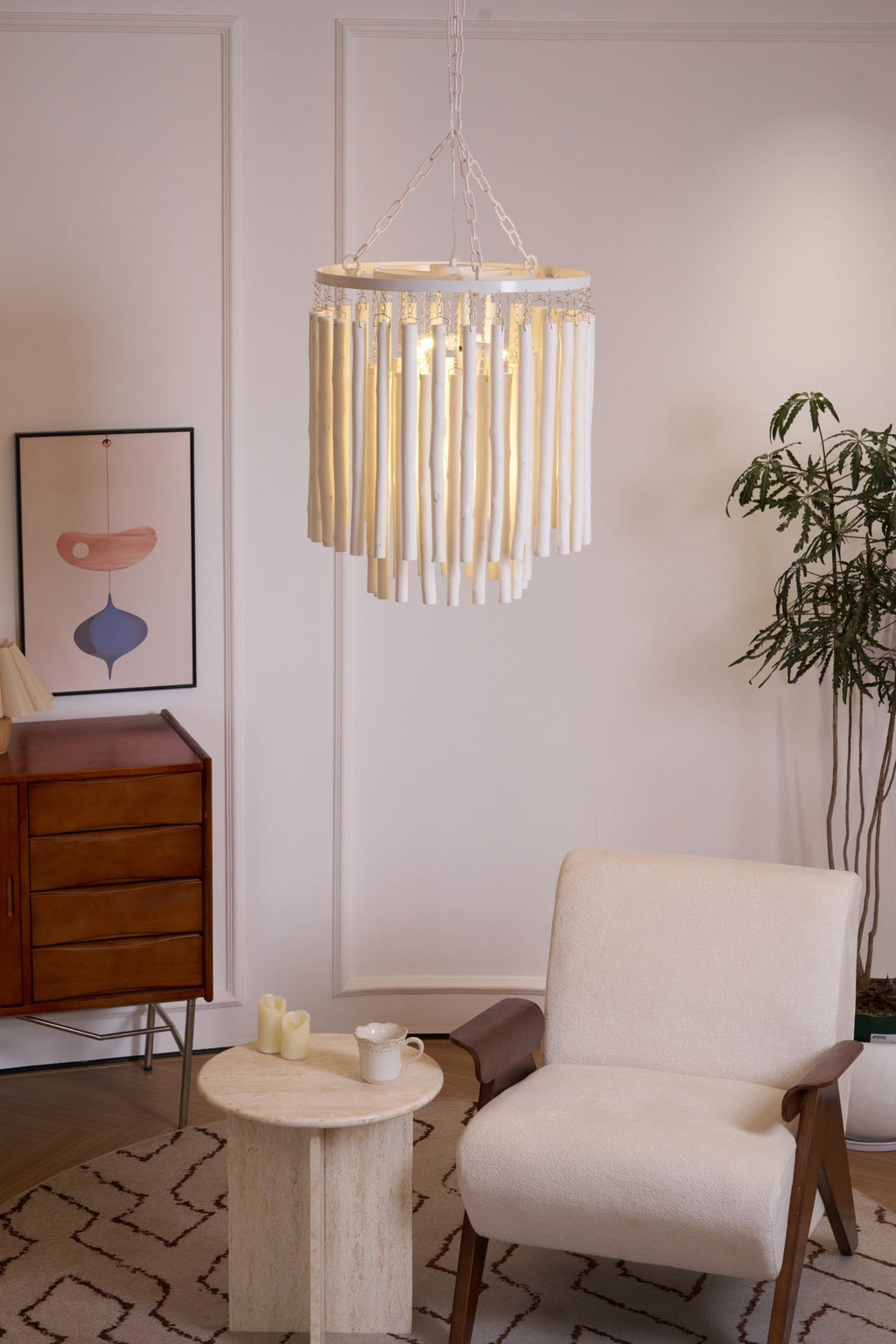 Swinton Chandelier — Tiered Sculptural Pendant