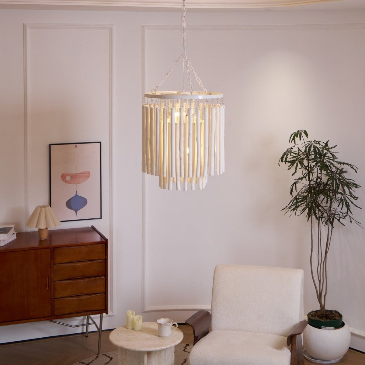 Swinton Chandelier — Tiered Sculptural Pendant
