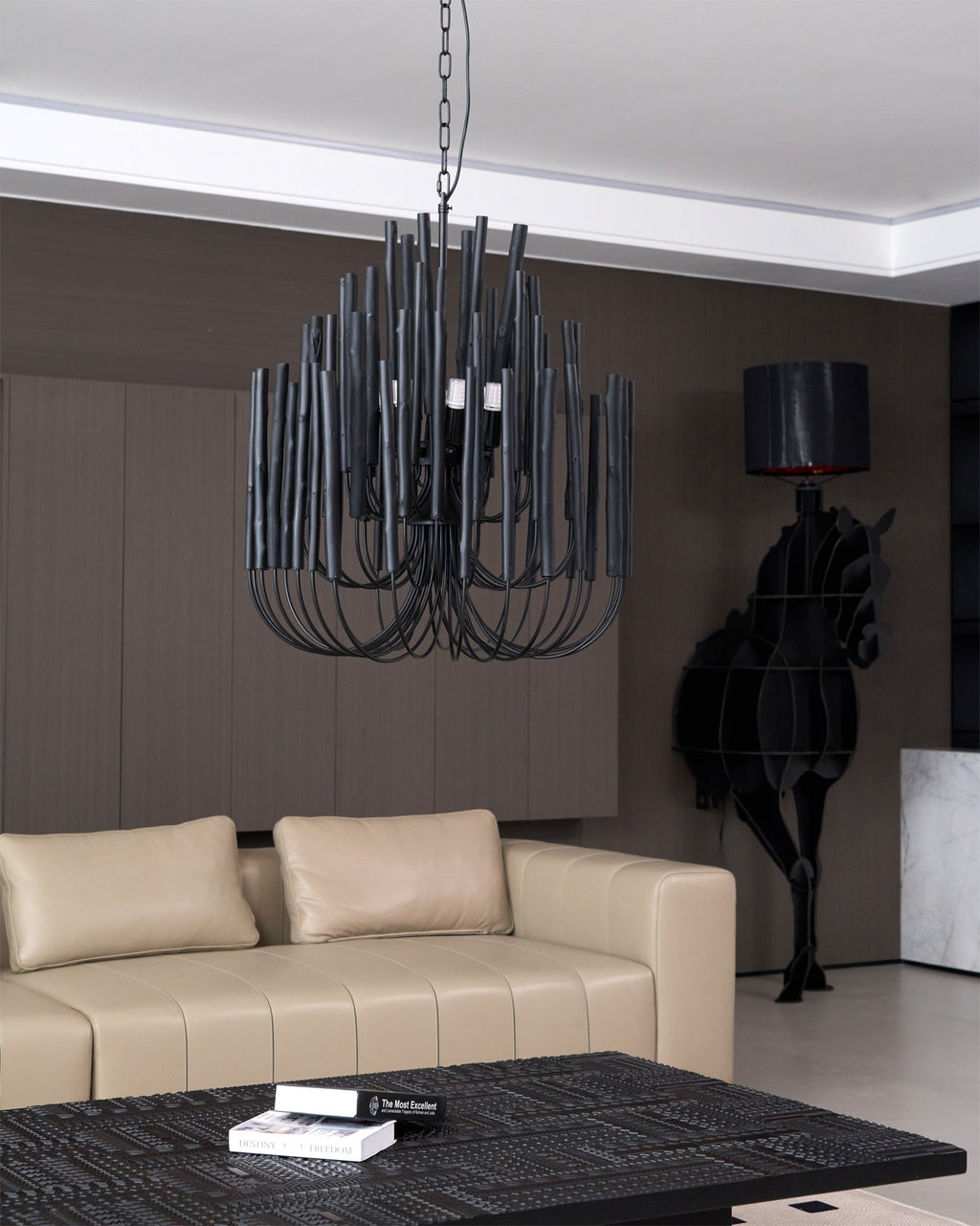Swinton Chandelier — Tiered Sculptural Pendant