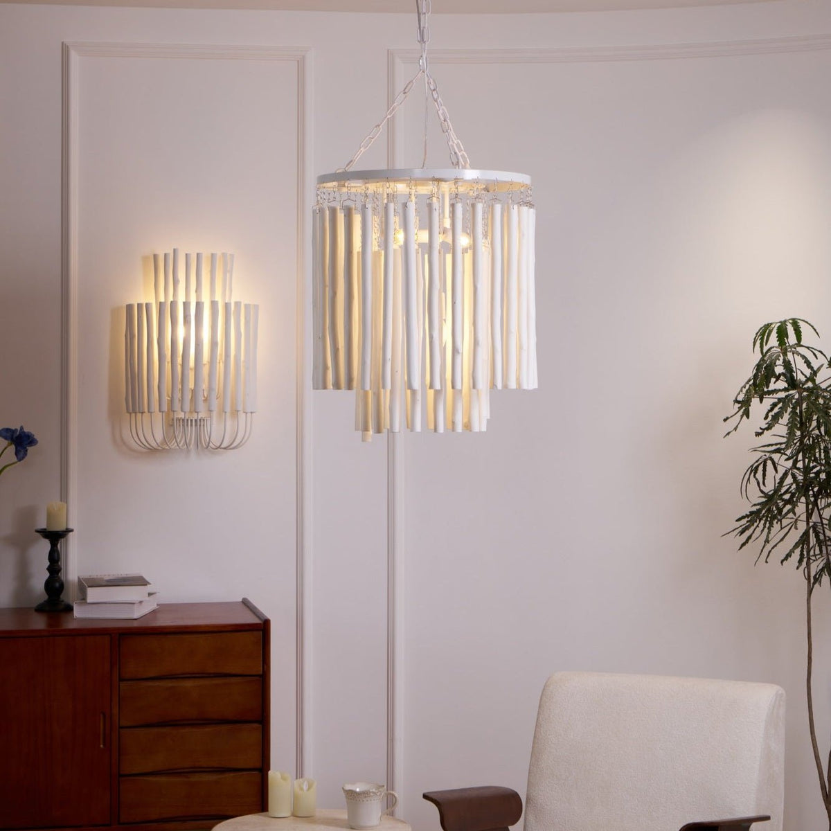 Swinton Chandelier — Tiered Sculptural Pendant
