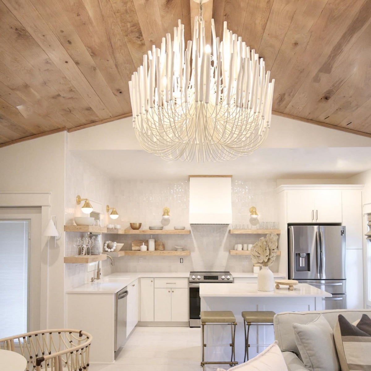 Swinton Chandelier — Tiered Sculptural Pendant