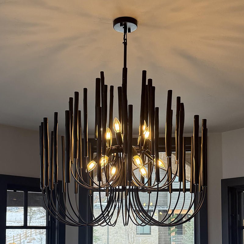 Swinton Chandelier — Tiered Sculptural Pendant