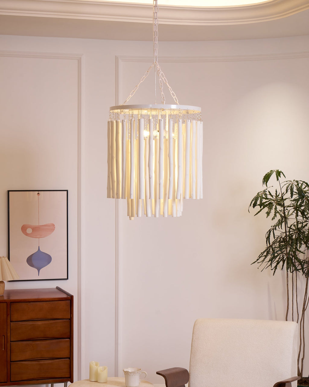 Swinton Chandelier — Tiered Sculptural Pendant