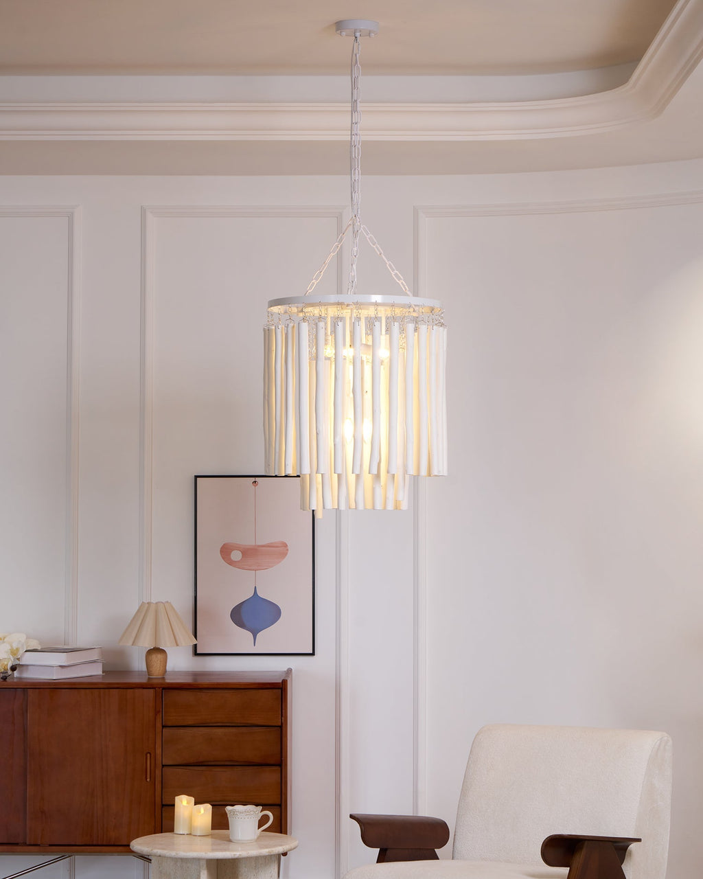 Swinton Chandelier — Tiered Sculptural Pendant