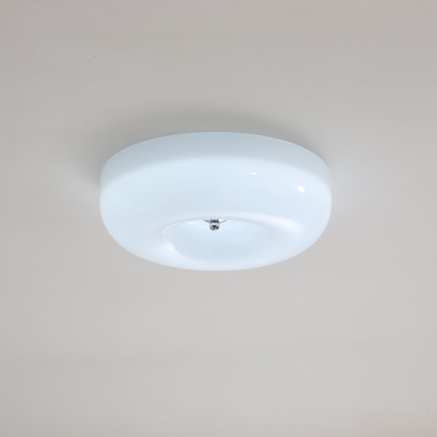 Swirl Glass Ceiling Lamp — White, Coffee, Beige