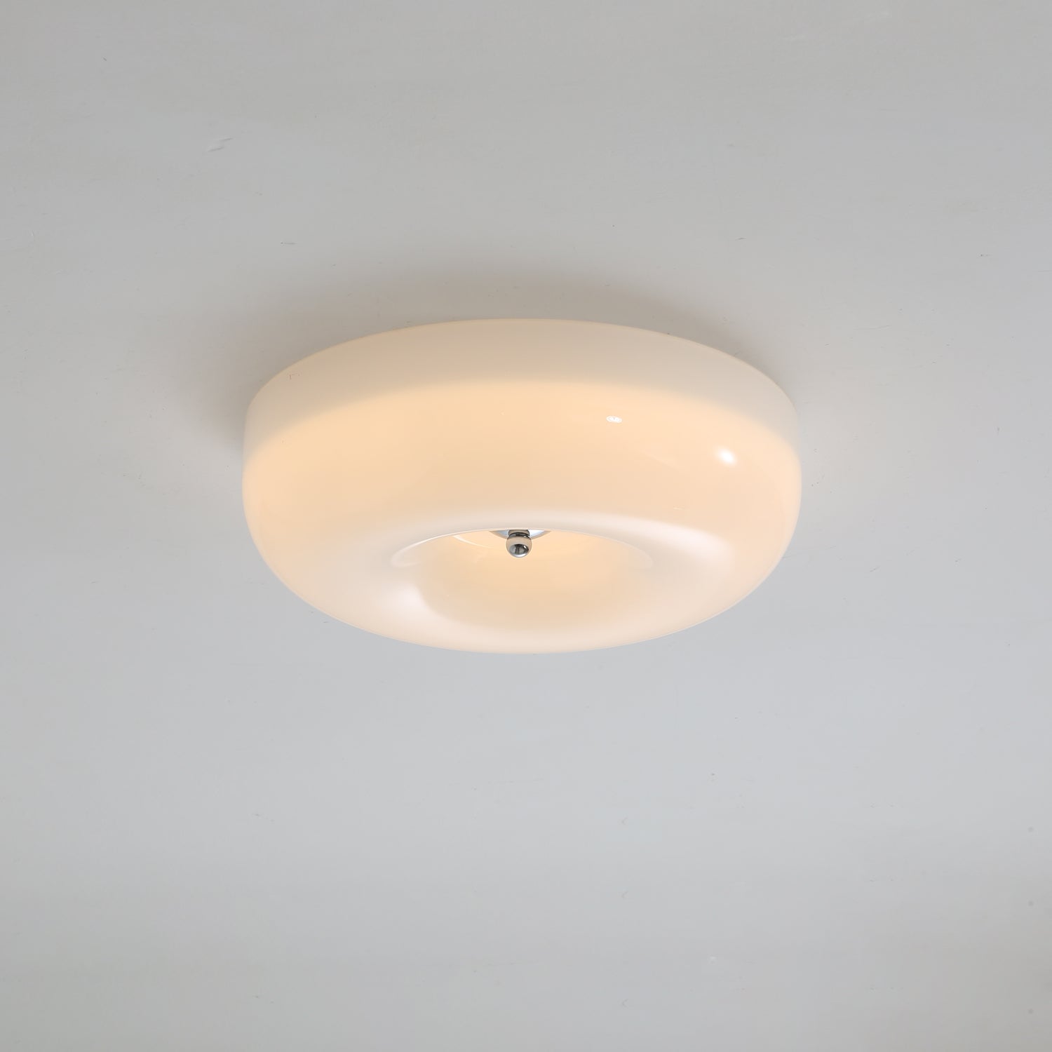 Swirl Glass Ceiling Lamp — White, Coffee, Beige
