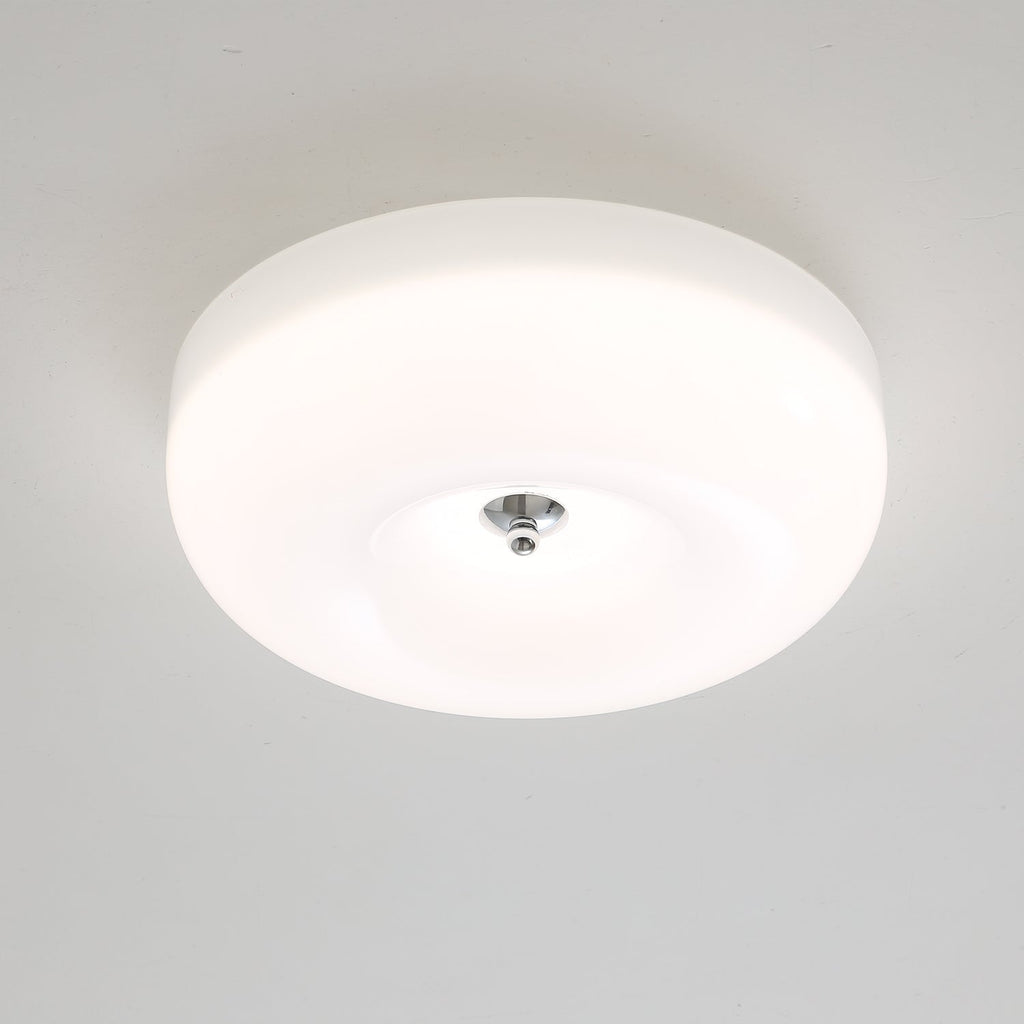 Swirl Glass Ceiling Lamp — White, Coffee, Beige