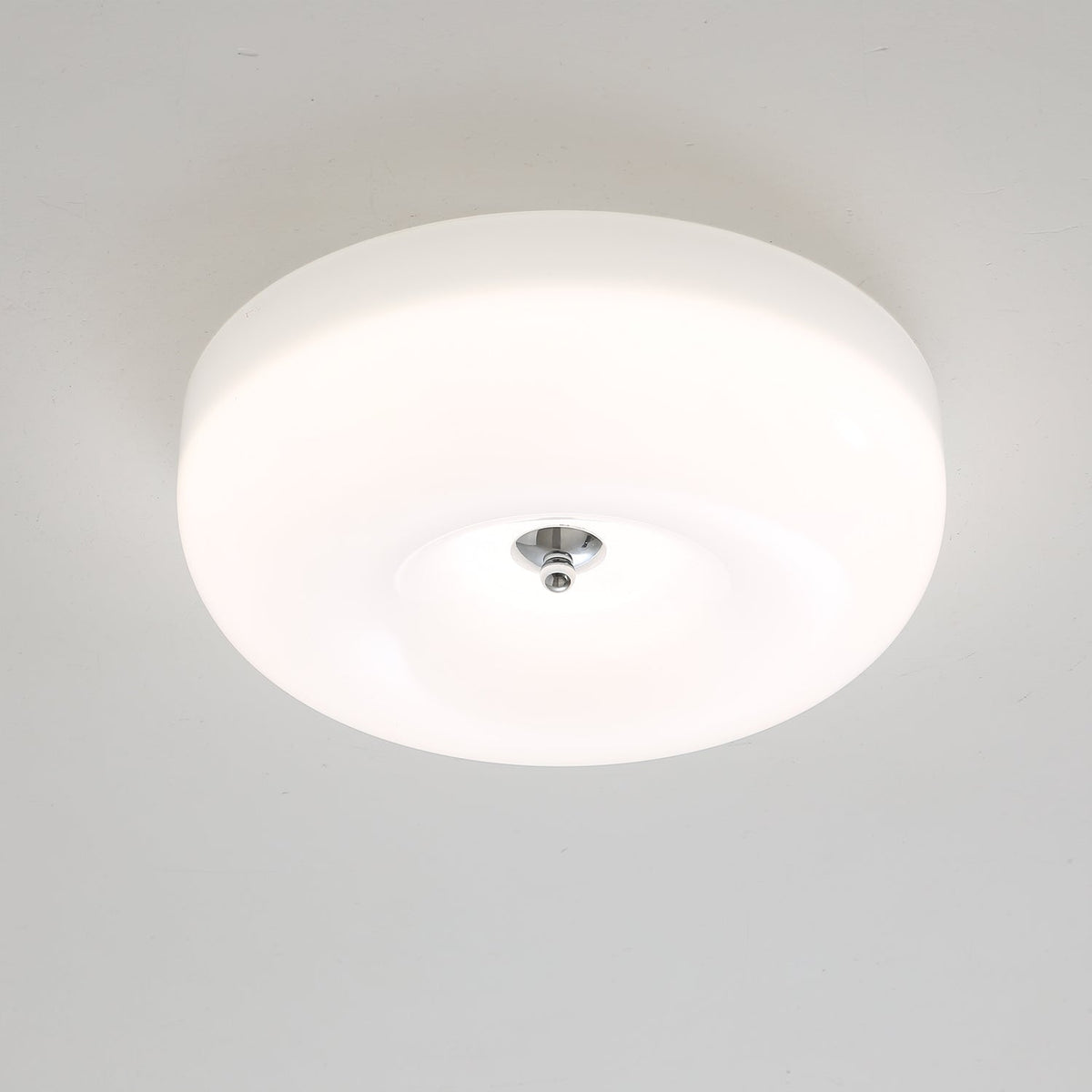 Swirl Glass Ceiling Lamp — White, Coffee, Beige