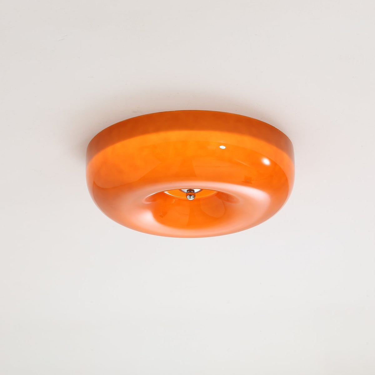 Swirl Glass Ceiling Lamp — White, Coffee, Beige