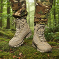 Bottes de randonnée tactiques imperméables SteadGuard pour une stabilité opérationnelle maximale