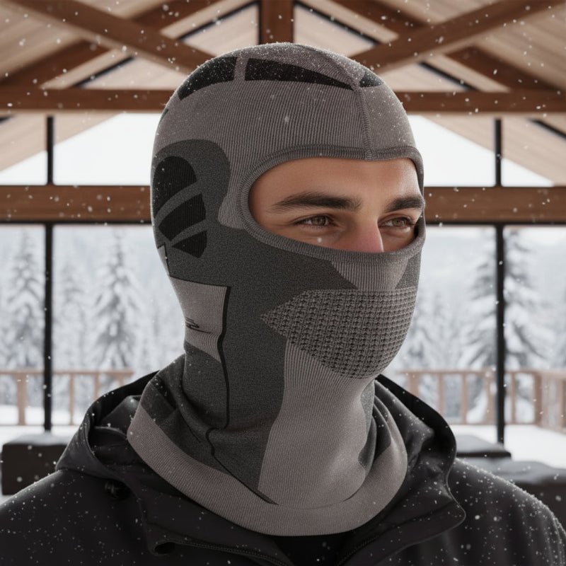Maschera integrale termica ArcticShield per gli sport all'aperto, imbottita, traspirante e calda