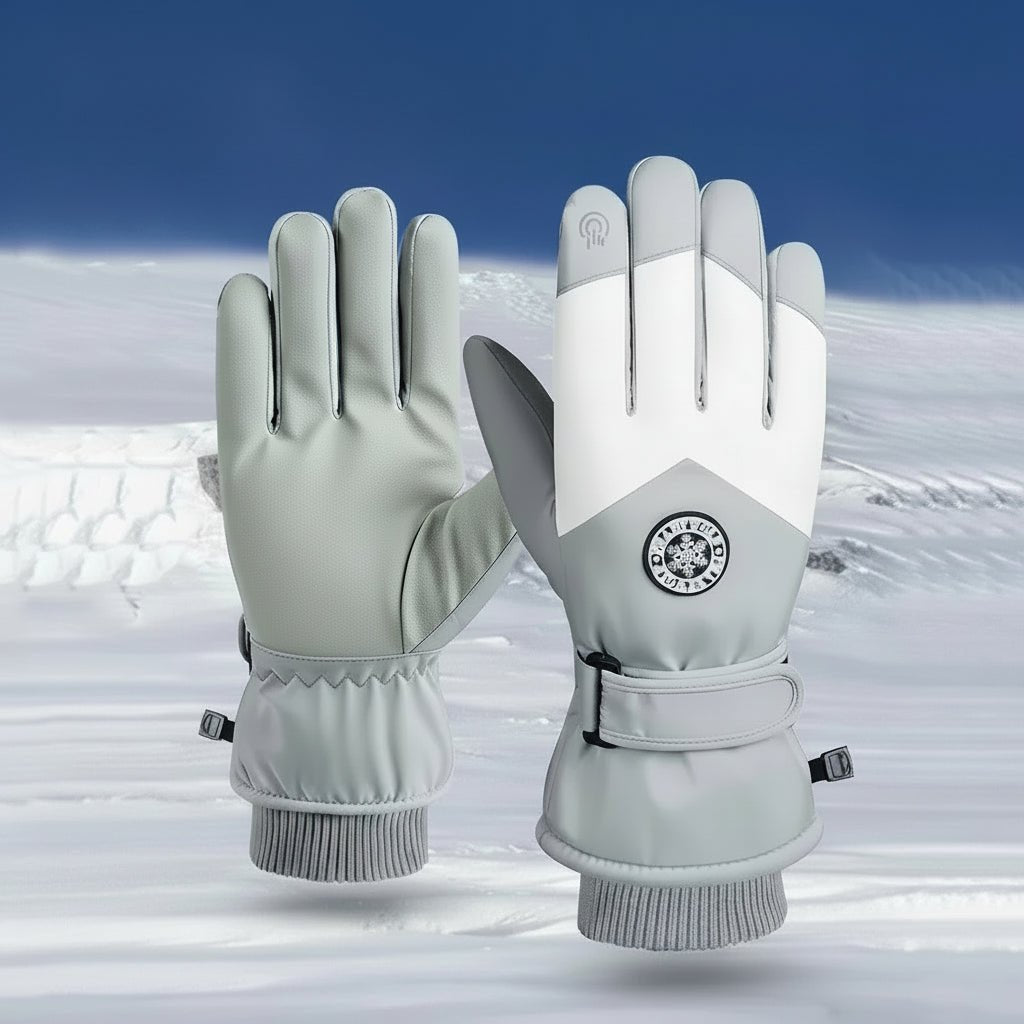 ArcticFlow Warm Winter Gloves Waterproof Non Slip Touch Screen Skiing Comfort