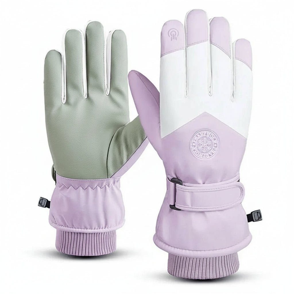 ArcticFlow Warm Winter Gloves Waterproof Non Slip Touch Screen Skiing Comfort