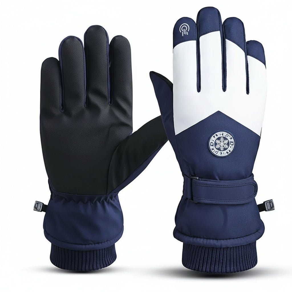ArcticFlow Warm Winter Gloves Waterproof Non Slip Touch Screen Skiing Comfort