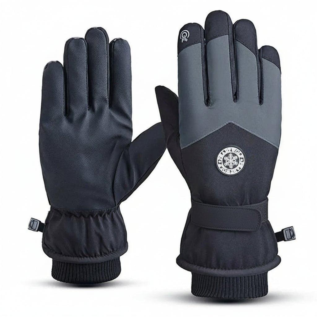 ArcticFlow Warm Winter Gloves Waterproof Non Slip Touch Screen Skiing Comfort