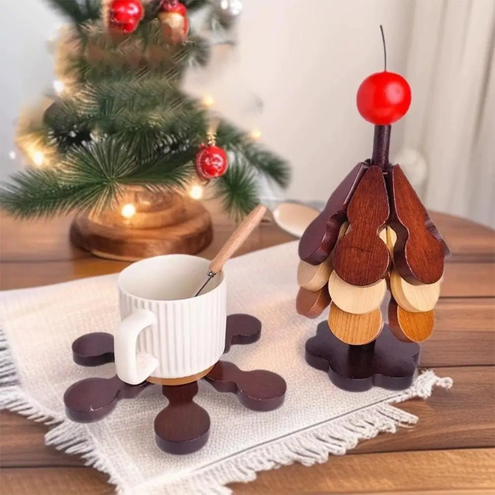 Northvale Weihnachtsuntersetzer und Tischsets, vielseitig einsetzbar für Gastgeber während der Feiertage